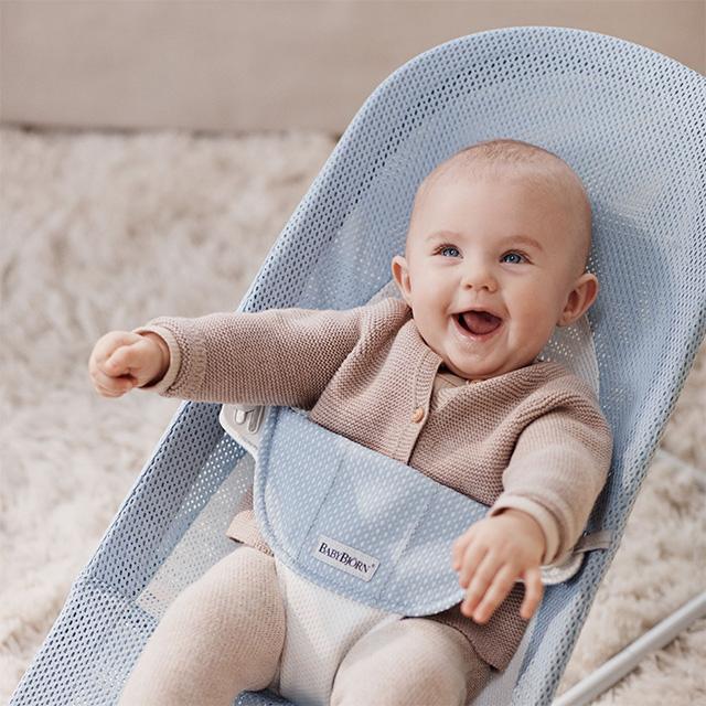 Bouncer Balance Soft in airy mesh - BabyBjörn