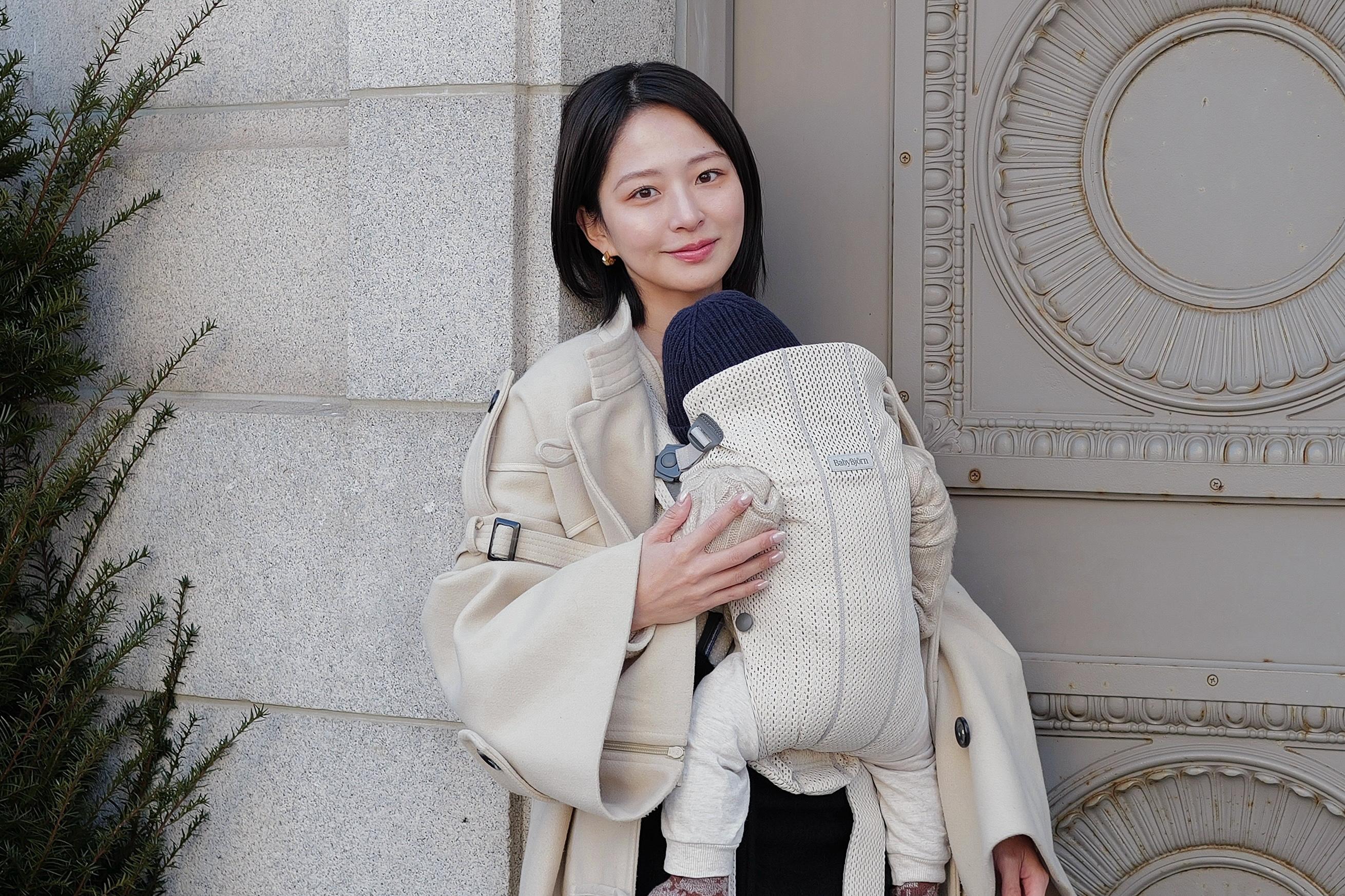 & BabyBjörn Vol.7 with minami and her baby